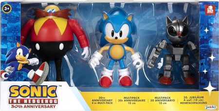 Jakks Pacific Zestaw figurek Sonic The Hedgehog 30th Anniversary