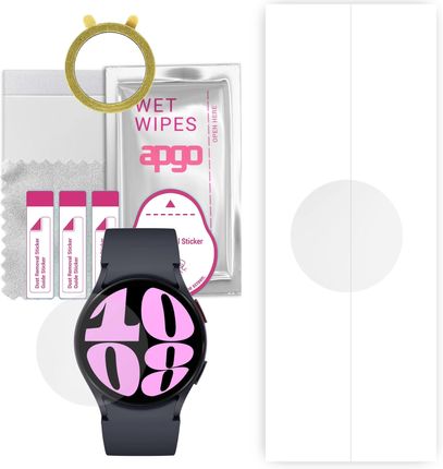 1x Folia hydrożelowa do Samsung Galaxy Watch 6 40mm - apgo Smartwatch Hydrogel Protection Ochrona na ekran smartwatcha