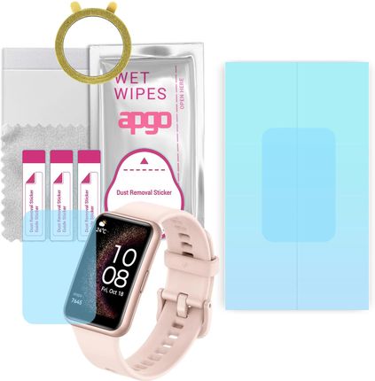1x Folia hydrożelowa do Huawei Watch Fit Special Edition -  apgo HD HQ FLEX Smartwatch Hydrogel Protection Ochrona na ekran smartwatcha