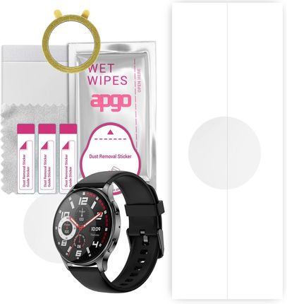 1x Folia hydrożelowa do Amazfit Pop 3R - apgo Smartwatch Hydrogel Protection Ochrona na ekran smartwatcha