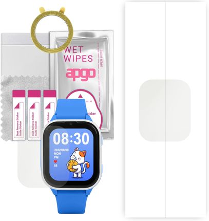 1x Folia hydrożelowa MATOWA do Garett Kids Sun Ultra 4G - apgo Smartwatch Hydrogel MATTE Protection Ochrona na ekran smartwatcha