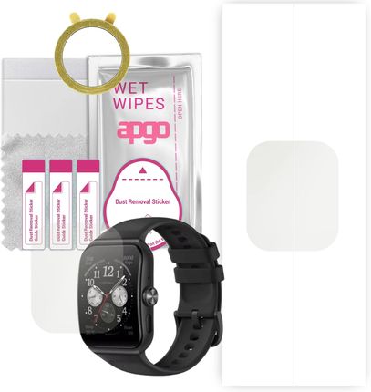 1x Folia hydrożelowa MATOWA do Oppo Watch 4 Pro - apgo Smartwatch Hydrogel MATTE Protection Ochrona na ekran smartwatcha