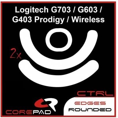 Corepad 2 X Ślizgacze Crtl Logitech G403 G603 G703 (CSC6200)