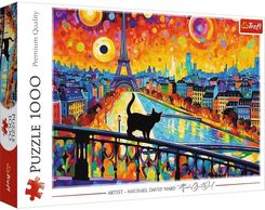 Zdjęcie Trefl Puzzle 1000el. Koty w Paryżu 10795 - Ciechocinek