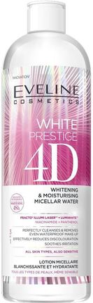 Eveline White Prestige 4D Wybielający i Nawilżający Płyn Micelarny 500ml