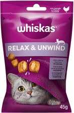 Whiskas Przysmak Dla Kota Relax & Unwind Kurczak 8x45g