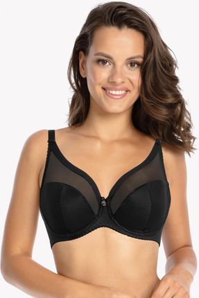 Biustonosz Soft Biustonosz Semi-Soft Model 1058 Sonia Black - Gaia