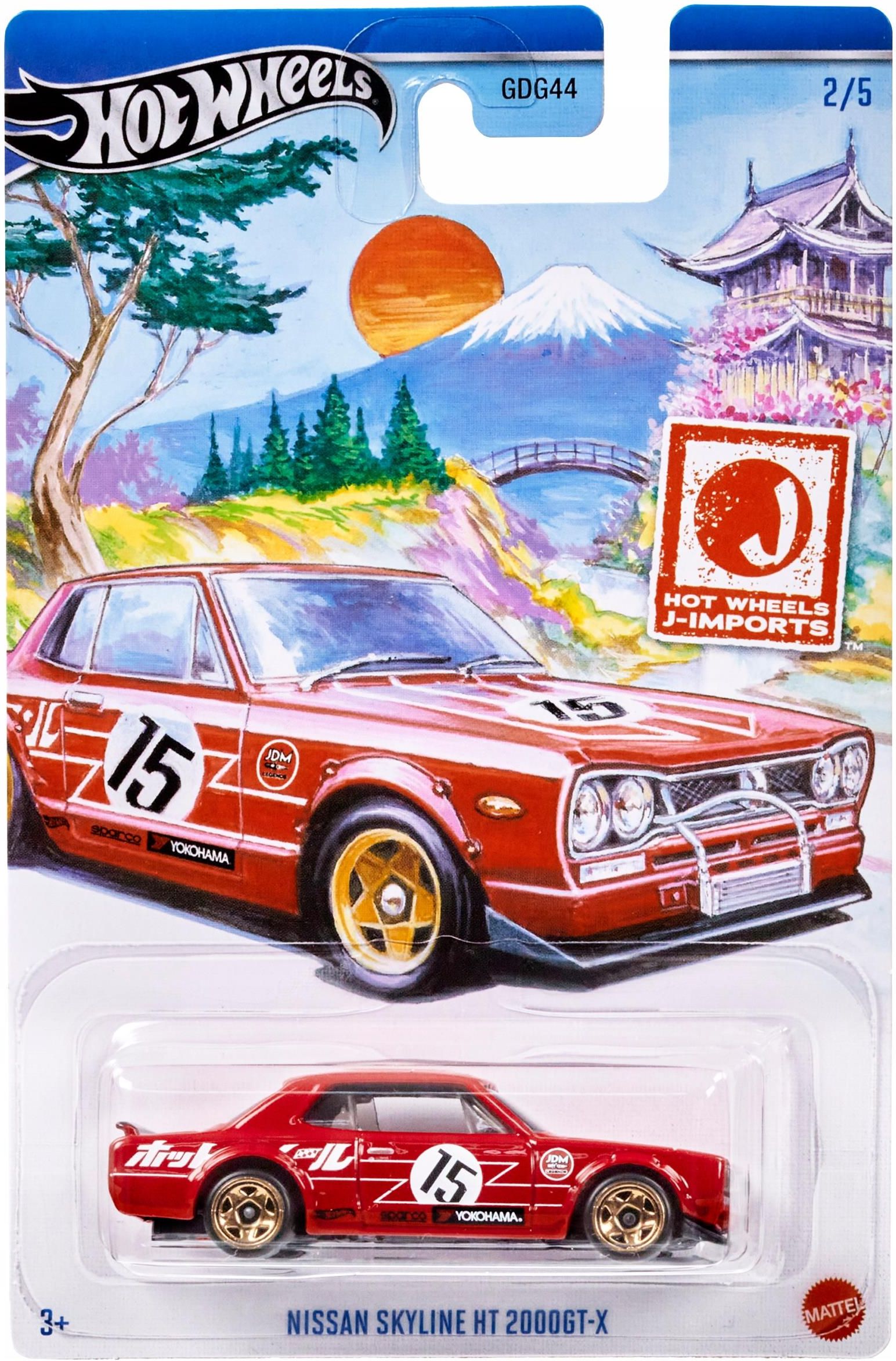 Hot Wheels Themed J-Import Series 2/5 Nissan Skyline Ht