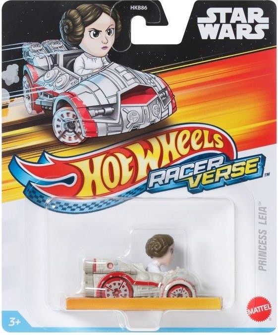 Hot Wheels RacerVerse Księżniczka Leia HKB86 HKC08 - Ceny i