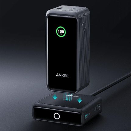 Prime Power Bank (27650mA)＋Charging Base Amazon.com: Anker Prime 27,650mAh Power Bank (250W) with