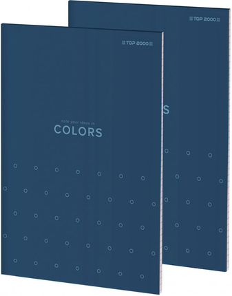 Hamelin Blok Listowy A5/50K Kratka Colors Niebieski Top A 10