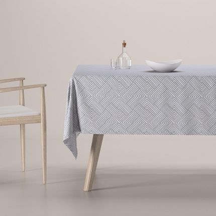 Dekoria Obrus Prostokątny Szare Wzory Geometryczne Sunny 130X160 Cm