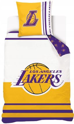 Posciel 140x200 Los Angeles Lakers Koszykówka Dla Fanów Kosza