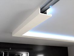 Półka impregnowana LED z rowkiem GKS1020-i