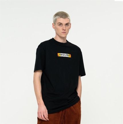 koszulka SANTA CRUZ - Sundown Ray Strip T-Shirt Black (BLACK) rozmiar: M