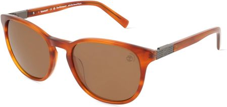 Timberland TB9319 Męskie okulary przeciwsłoneczne, Oprawka: Acetat, brązowy