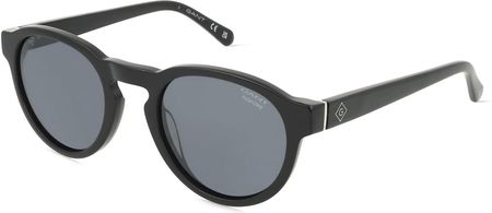 Gant GA7228 Męskie okulary przeciwsłoneczne, Oprawka: Acetat, czarny