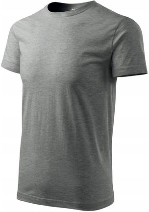 Koszulka T-Shirt bawełniana męska ciemnoszary XXL