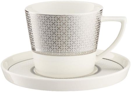 Villa Italia Filiżanka Ze Spodkiem Porcelanowa 240ml Shiro