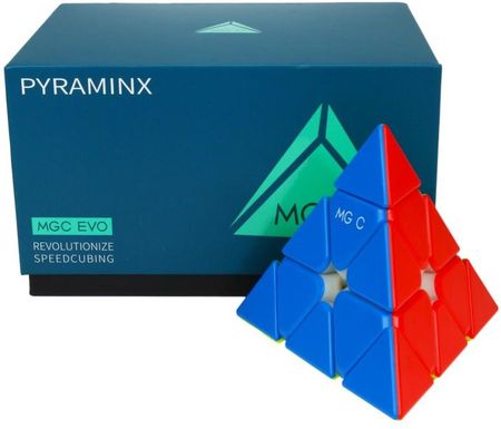 YJ MGC EVO Pyraminx Stickerless Bright YJMGC301