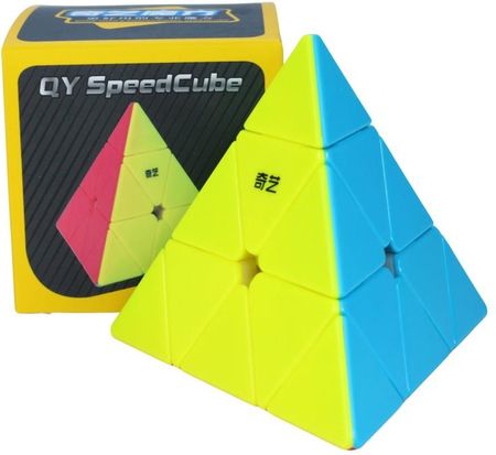 QiYi QiMing S3 Pyraminx Stickerless Bright QY3016