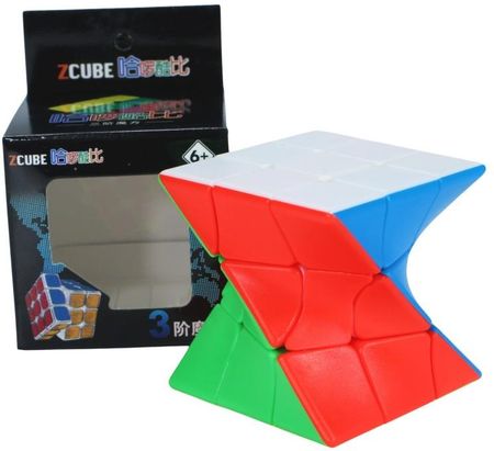 Z-Cube Twisted 3x3x3 Stickerless Bright ZCNQS01