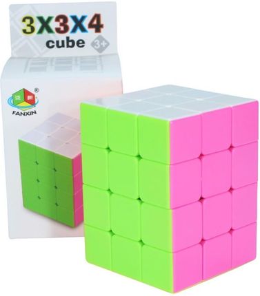 FanXin Puzzle 3x3x4 Cube Stickerless Bright ZCUFX6602