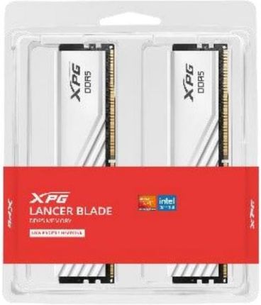 Adata 32GB (2x16GB) 6400MHz CL32 Lancer Blade RGB (AX5U6400C3216G-DTLABRWH)