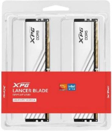 Pamięć RAM Adata 32GB (2x16GB) 6400MHz CL32 Lancer Blade RGB (AX5U6400C3216G-DTLABRWH)