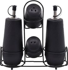 Zdjęcie Zestaw Ceramiczny do przypraw 5 elementów 'BLACK' - Bydgoszcz