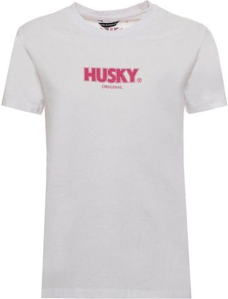 Koszulka T-shirt marki Husky model HS23BEDTC35CO296-SOPHIA kolor Biały. Odzież damska. Sezon: Cały rok