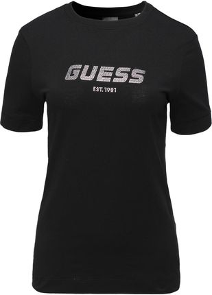 Damska Koszulka z krótkim rękawem Guess Eleanora SS T-Shirt V4Ri10K8Hm4-Jblk – Czarny