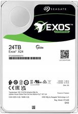 Seagate Exos X24 24TB HDD 512E-4KN SAS 12Gb - Hdd - Serial Attached SCSI (SAS) (ST24000NM007H)