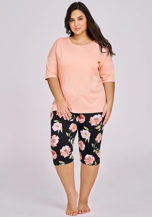 Bawełniana piżama damska Taro Margot 3161 3/4 2XL-4XL L24