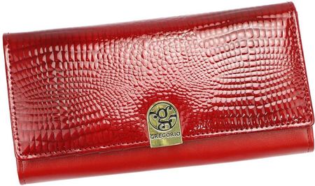 Duży portfel damski GL-100 czerwony