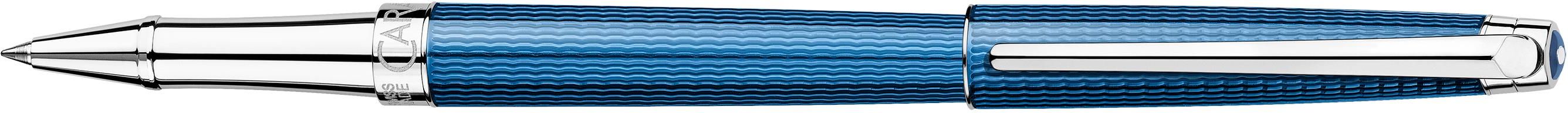 Stylo roller CARAN D'ACHE Léman Slim Grand Bleu