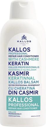 Kallos Professional Repair Hair Conditioner Regenerująca Odżywka Do Włosów Z Keratyną I Kaszmirem 1000 ml