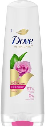 Dove Ultra Care Aloe & Rose Water Odświeżająca Odżywka Do Każdego Typu Włosów 350 ml