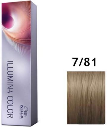 Wella Illumina Color | Farba Do Włosów 7/81 60 ml