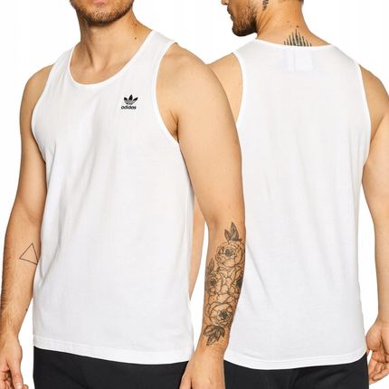 Adidas biała koszulka męska bezrękawnik tank top biały bokserka L