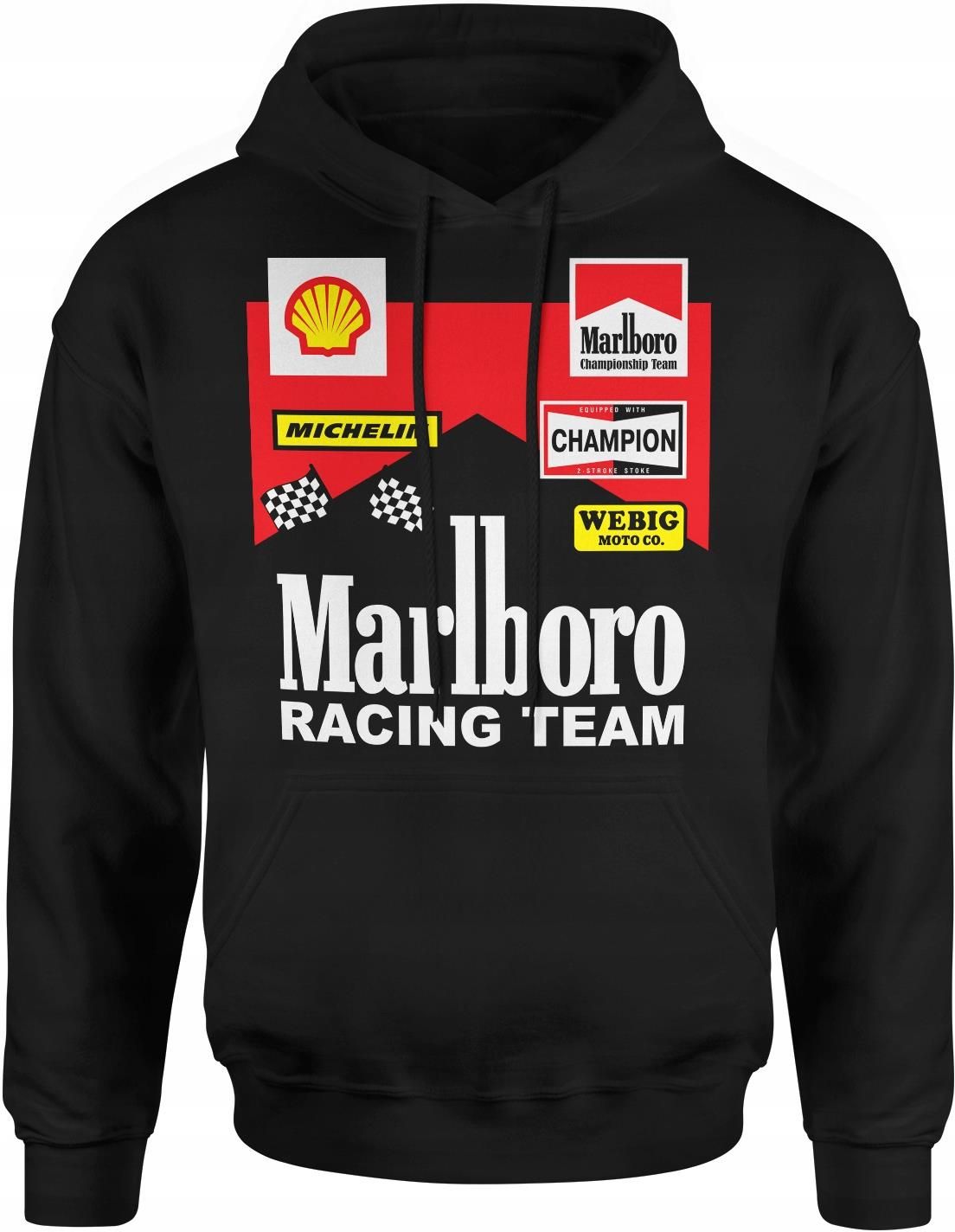 Malboro Racing Team Marlboro Formula 1 F1 Bluza Męska Racing Team Vintage One Motoryzacyjna ...
