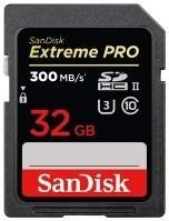 Sandisk Sdhc 32GB Extreme Pro Uhs-Ii 300Mb/S