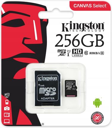 Kingston Micro Sd 256GB Klasa 10 (SDXC256GB )