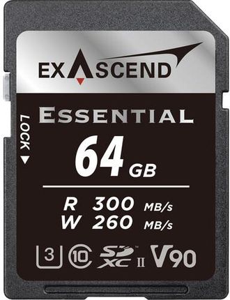 Exascend Ex64Gsdu2-S - SDXC 64GB Uhs-Ii R300/W260
