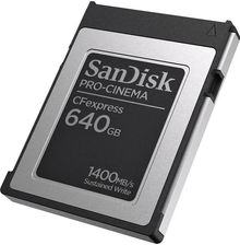 Zdjęcie Sandisk Pro-Cinema - Flash - 640GB - Cfexpress Type B - Błonie