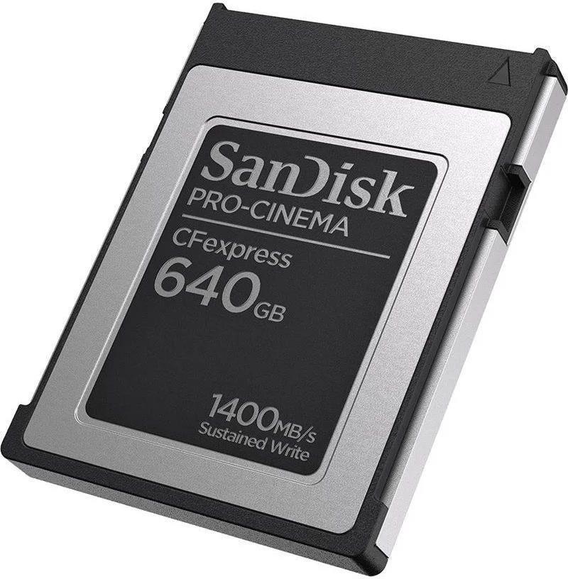 Karta Pami Ci Do Aparatu Sandisk Pro Cinema Flash Gb Cfexpress Type B Ceny I Opinie