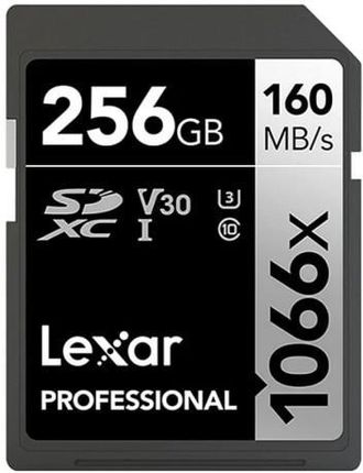 Lexar Professional 256GB 1066X SDXC Uhs-I