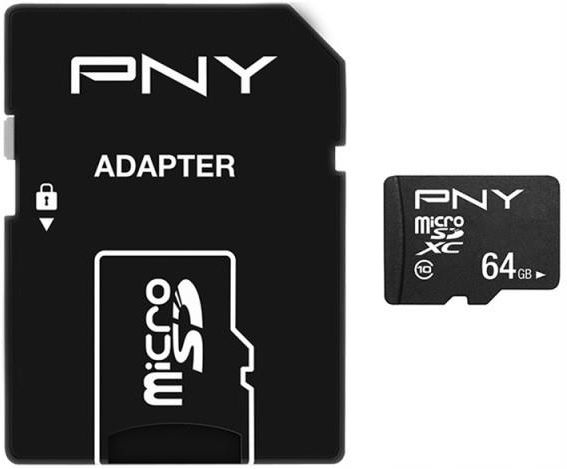 Karta pamięci do aparatu Pny Sd Securedigital 64GB SDXC Cl10 +Adapter ...