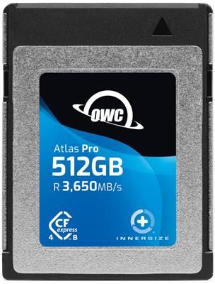 Owc CFexpress Atlas Pro R3650/W3000/SW800 (Type B) G4 - 512GB