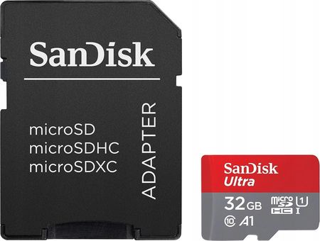 Sandisk Karta Ultra microSD 32GB 100/U1 A1 (2023)